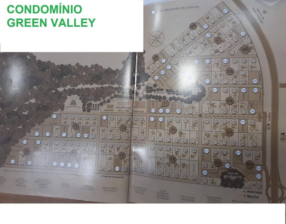 Condomínio Residencial Green Valley - Residencial › Terreno em Condomínio - Terreno em Condomínio em Marília - à venda - FLEX CONSULTORIA IMOBILIÁRIA LTDA