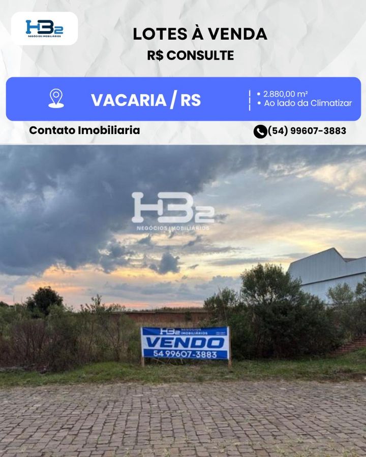 LOTES A VENDA - Lote/Terreno em PARQUE DE RODEIOS, Vacaria - à venda - HB2 NEGOCIOS IMOBILIARIOS LTDA