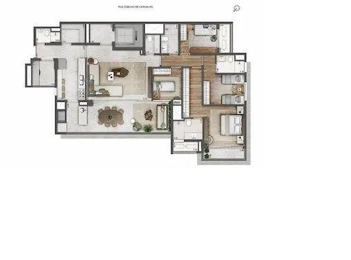 Apartamento à Venda por R$ 3.199.999,00 - Alto da Lapa - São Paulo - Apartamento em Alto da Lapa, São Paulo - à venda - INGRÁCIA IMÓVEIS