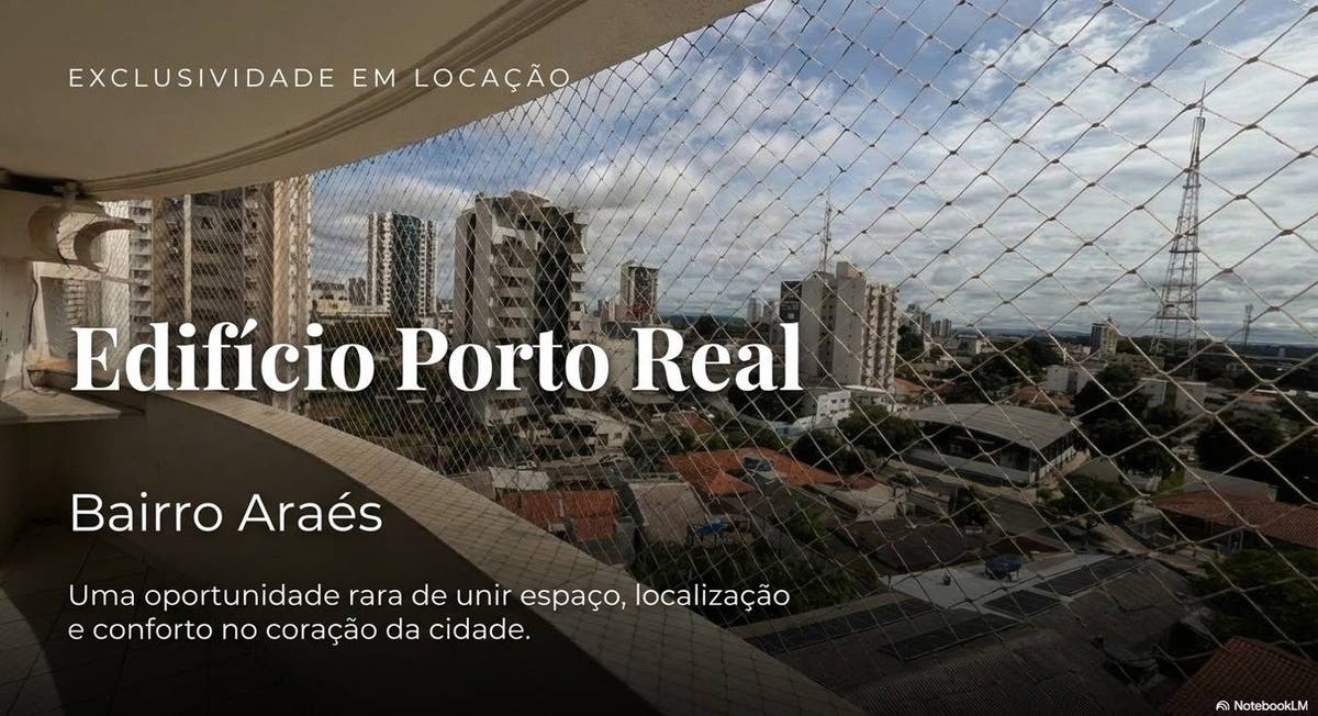 APARTAMENTO PARA LOCACAO EDIFICIO PORTO REAL - Apartamento em Araés, Cuiabá - para locação - IDEALE - PASTRE OLIVEIRA