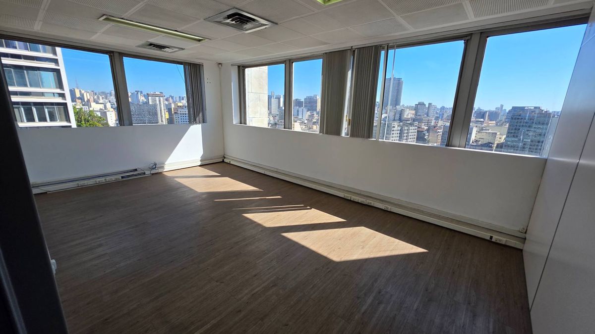 Sala comercial no Edifício Mercantil Finasa - Centro de São Paulo - Comercial em Centro, São Paulo - para locação - Terra Vale Negócios Imobiliários