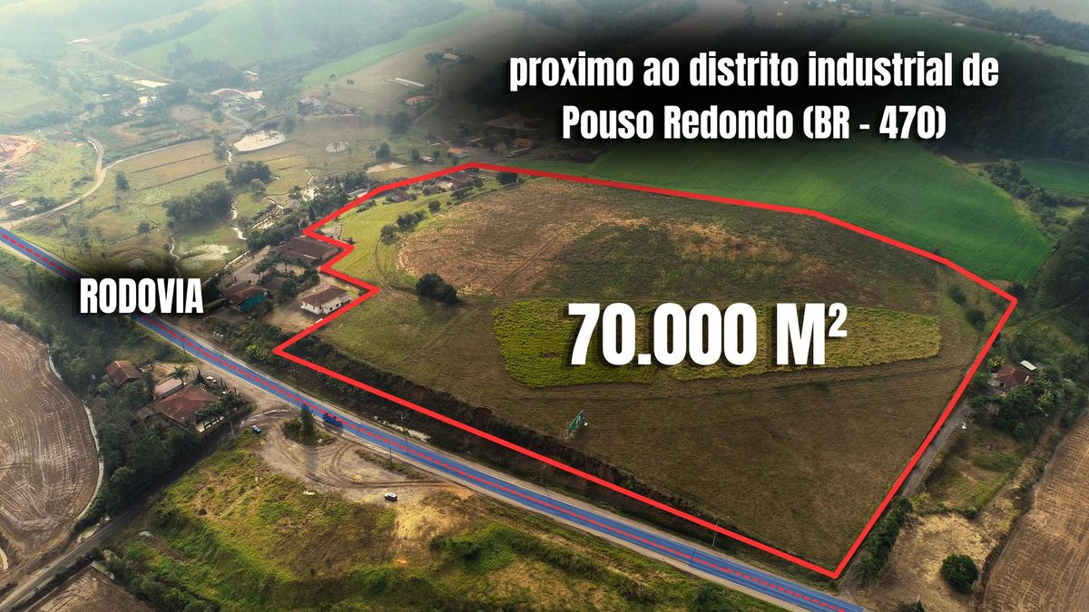 Atenção investidor! 70.000m² úteis com 230m frente a Rodovia - SC 116 / 422 - Pouso Redondo - SC - Terreno em Taió - à venda - SCHEFFER & NASCIMENTO NEGOCIOS IMOBILIARIOS LTDA