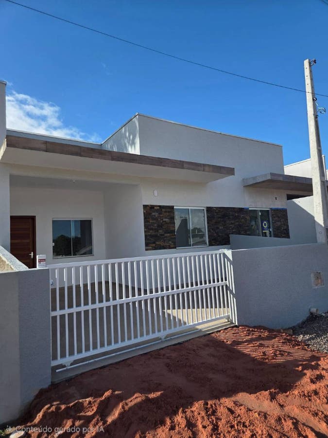 Casa Nova em Itapoá com 2 Quartos Sendo 1 Suite - Itapema do Norte - Casa em Itapema do Norte, Itapoá - à venda - Itapoá Imóveis Ltda