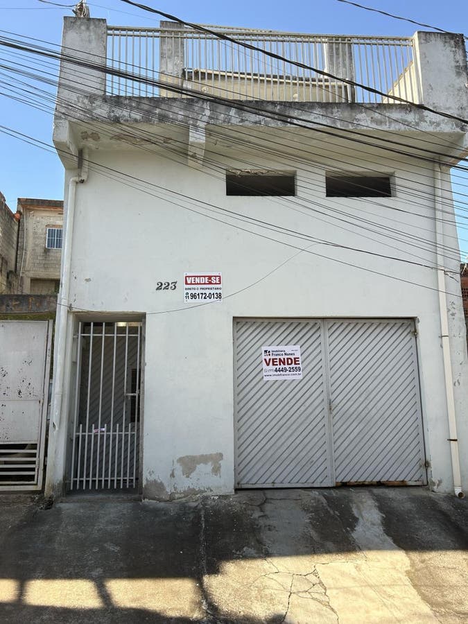 Sobrado com 2 Casas – Jardim Buenos Aires , Francisco Morato- Excelente Oportunidade para Morar ou Investir! - Casa em Jardim Buenos Aires, Francisco Morato - à venda - Imobiliária Franco Nunes