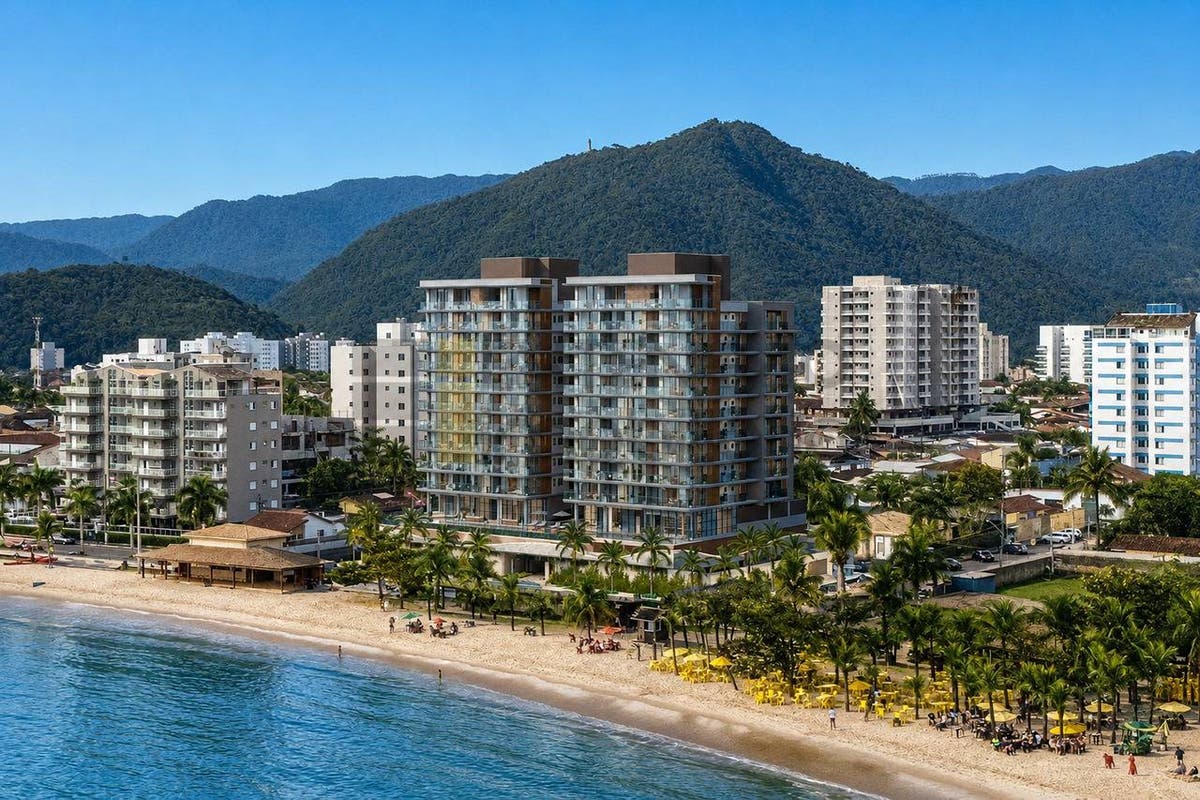 Apartamento frente mar com 01 a 04 suítes à venda - Martim de Sá, Caraguatatuba/SP - Apartamento em Martim de Sá, Caraguatatuba - à venda - Extensão Imobiliária