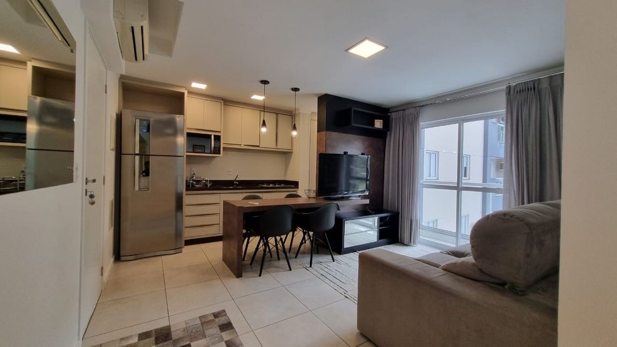 Apartamento par locação anual mobiliado, com 2 quartos, 1 vaga de garagem privativa, Sunset Brava, no bairro Praia Brava, Itajaí-SC - Apartamento em Praia Brava, Itajaí - para locação - I3 CORRETORES ASSOCIADOS S/S