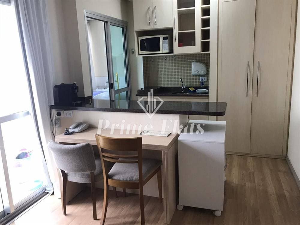 Flat disponível para locação no Roomo Bela Cintra, com 48m², 2 dormitórios e 1 vaga - Flat em Consolação, São Paulo - para locação - Prime Flats Negócios Imobiliários