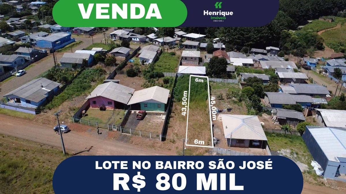 Lote/Terreno, SÃO JOSÉ - Pinhão - Lote/Terreno em SÃO JOSÉ, Pinhão - à venda - Henrique soluções e produtos imobiliários