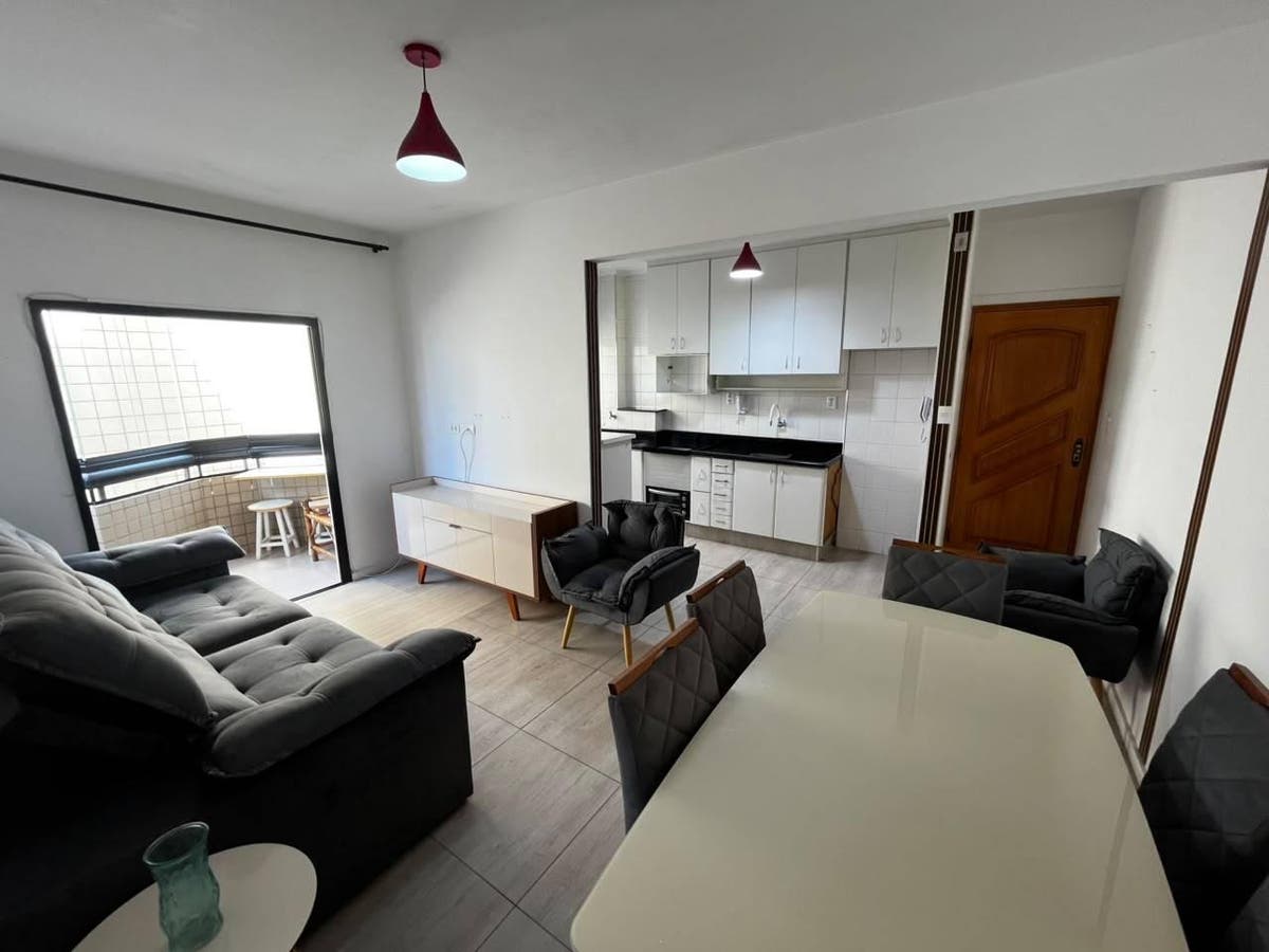 Apartamento com 1 quarto, Canto do Forte - Praia Grande - Apartamento em Canto do Forte, Praia Grande - à venda - CONTEMPLAR IMÓVEIS LTDA