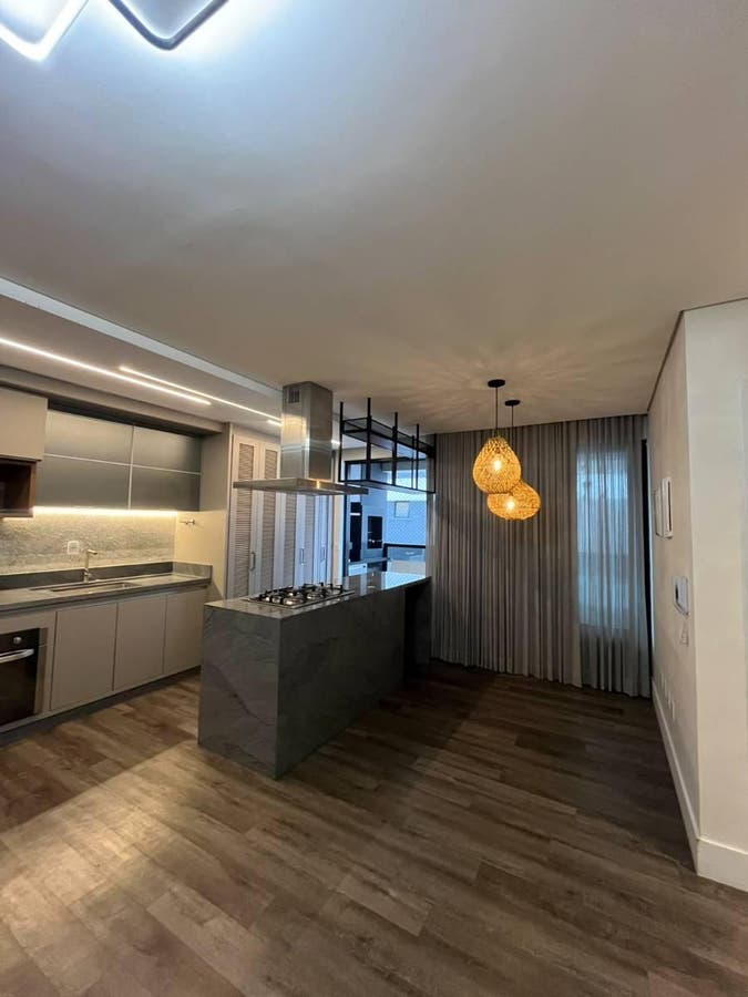 Apto - 1 Suíte + 2 Qts + 2 Vagas - Mobiliado - Centro - Itajaí/SC - Apartamento em Centro, Itajaí - para locação - Denis Alexandre Imóveis