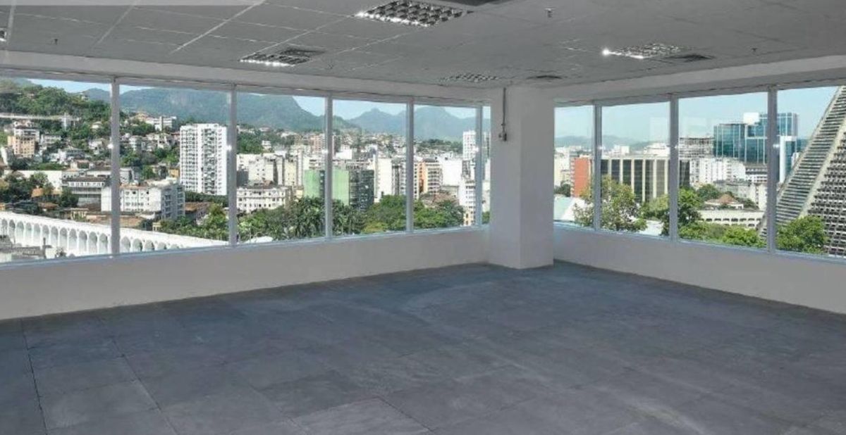 Escritório comercial para locação no Edifício Passeio Corporate, RJ - 464 m² - Salas Comerciais em Centro, Rio de Janeiro - para locação - PERENNIAL ASSESSORIA E SERVIÇOS LTDA EPP