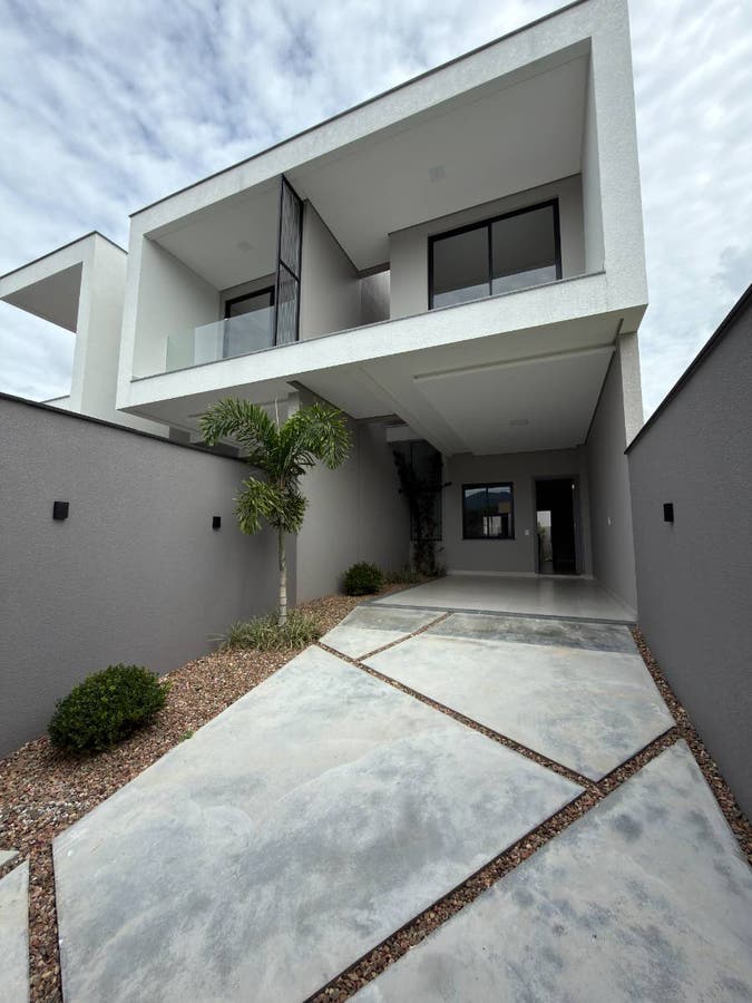 Geminado novo 1 suíte + 2 quartos em fase final de construção - Casa Geminado Duplex em Três Rios do Sul, Jaraguá do Sul - à venda - Imobiliária SMART