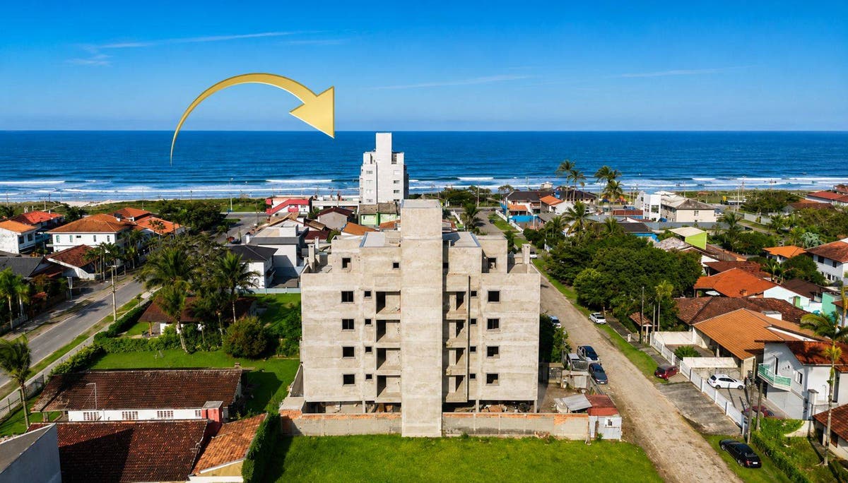 Apartamento com 03 quartos à 100 metros da praia no Rainha do Mar em Itapoá SC! - Apartamento em Rainha do Mar, Itapoá - à venda - SBGLOBAL Imobiliária