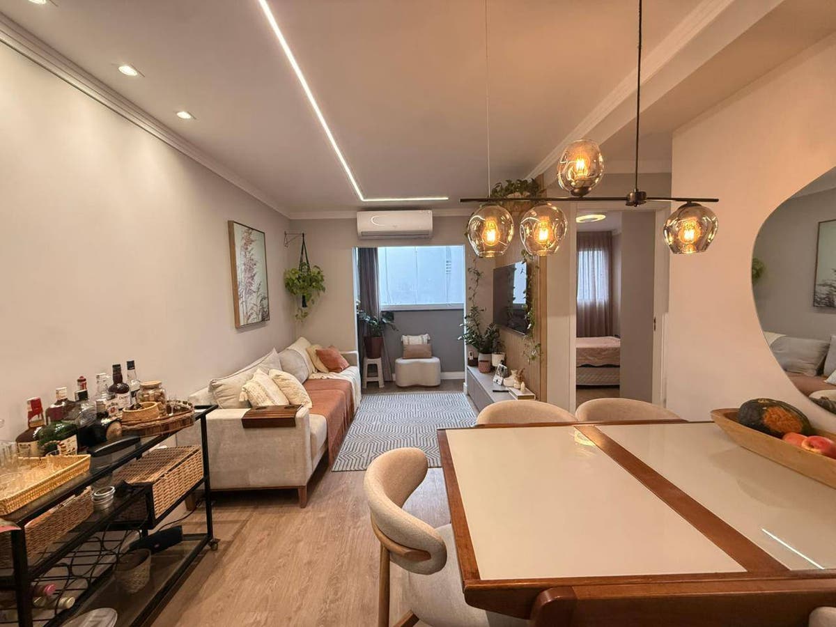 Apartamento mobiliado no bairro Cedro - Apartamento em Cedro, Camboriú - à venda - Roseli Imóveis