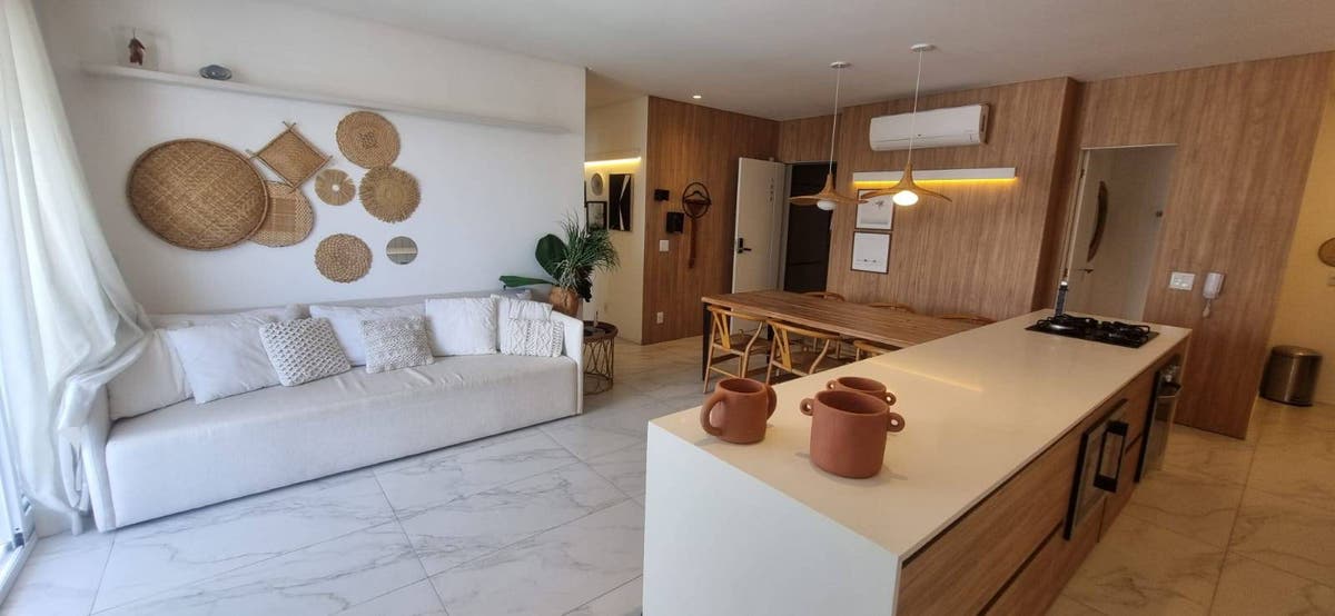 APARTAMENTO COM VISTA MAR - PRAIA BRAVA, ITAJAÍ - Apartamento em Praia Brava, Itajaí - para locação - Brava Norte Imóveis