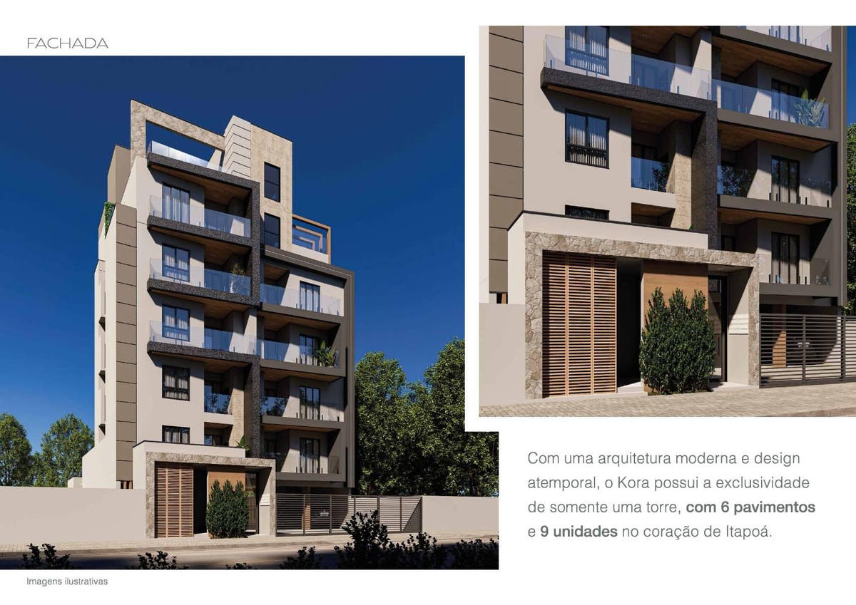 Residencial Kora - Apartamento em São José, Itapoá - à venda - Itapoá Imóveis Ltda