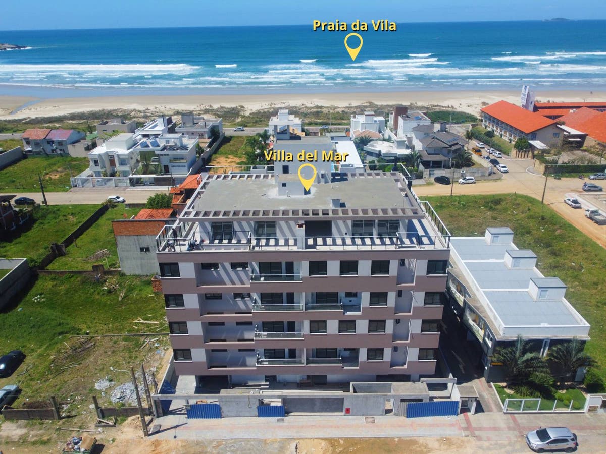 Apartamento a uma quadra do Mar - Villa Del Mar - Centro de Imbituba SC - Apartamento/Studio em Centro, Imbituba - à venda - ZIMBA IMOVEIS