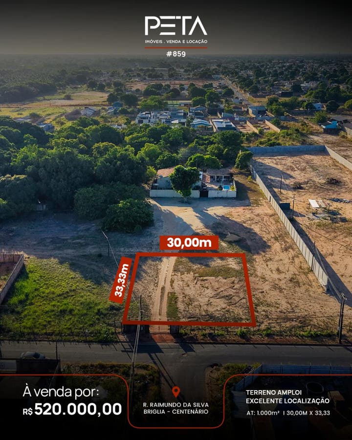 Lote/Terreno à Venda, Centenário - Boa Vista - Lote/Terreno em Centenário, Boa Vista - à venda - PETA SERVICOS IMOBILIARIOS LTDA