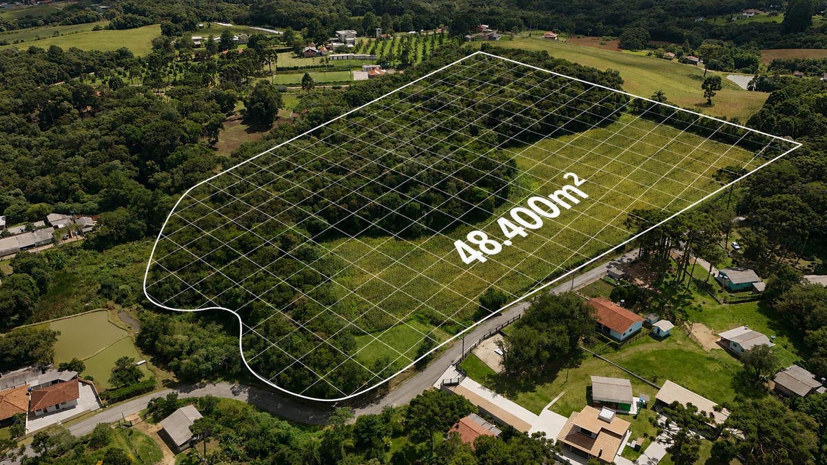 Área rural com 48.400m² próxima da BR-376 | São José dos Pinhais - Terreno em Contenda, São José dos Pinhais - à venda - Pallu Imóveis LTDA