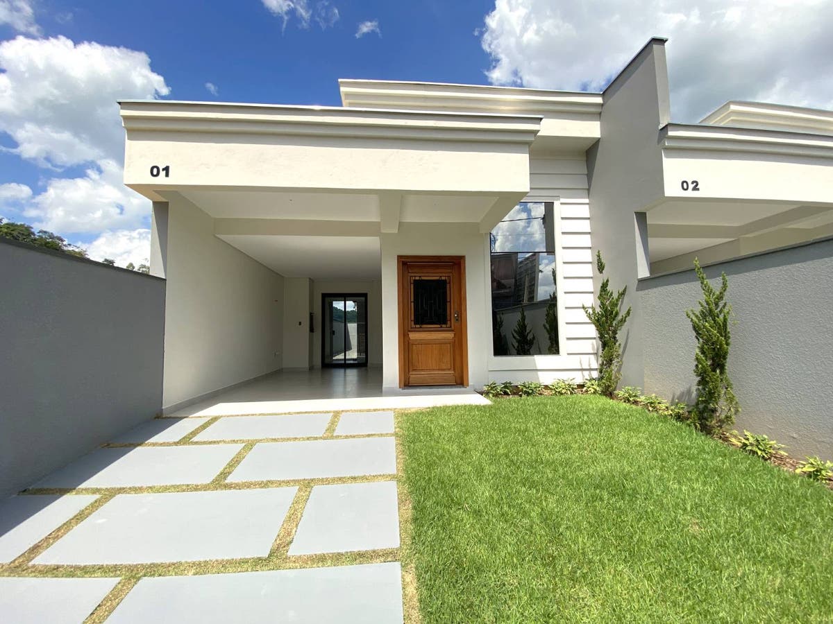 Geminado Térreo | Rio Cerro I | 3 quartos (1 suíte) | 104m² - Casa Geminada em Rio Cerro I, Jaraguá do Sul - à venda - MACROimoveis.com