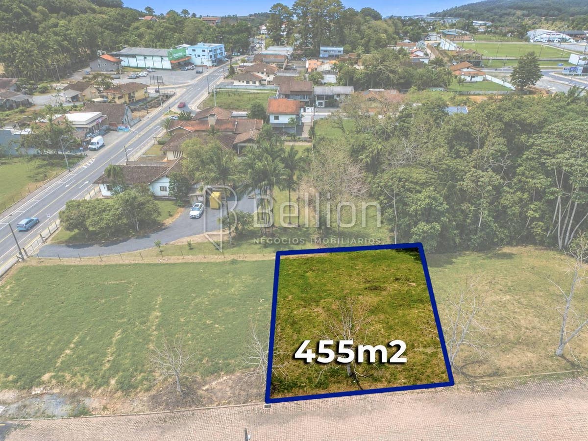 Terreno à Venda no Bairro Divinéia em Rio dos Cedros | 455 m² - Lote/Terreno - à venda - Bellion Negocios Imobiliarios LTDA