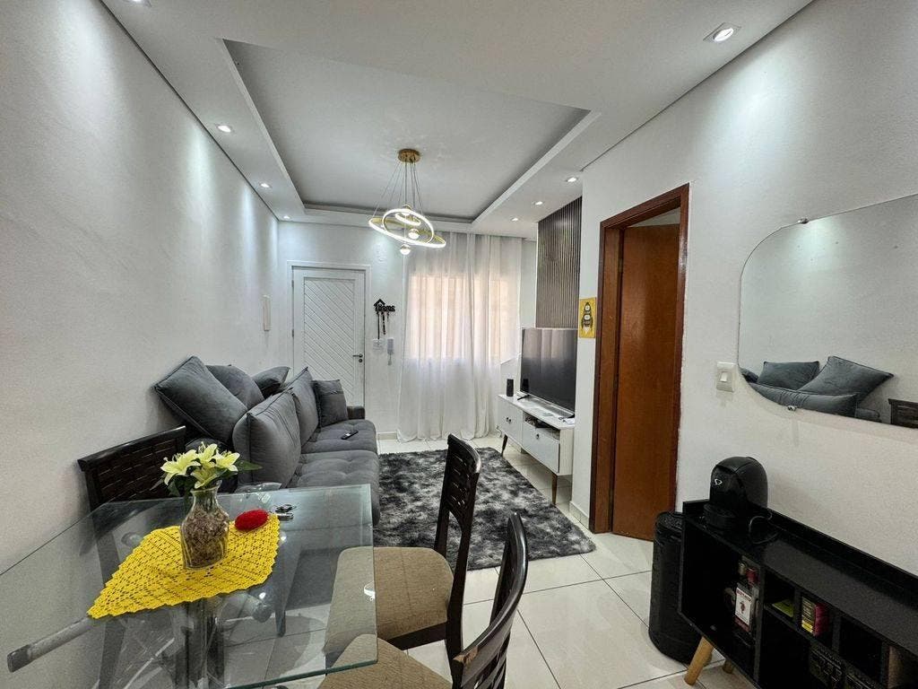 Casa de Condomínio com 2 Dormitórios na Vila Sônia - Casa de Condomínio em Vila Sônia, Praia Grande - à venda - CONTEMPLAR IMÓVEIS LTDA