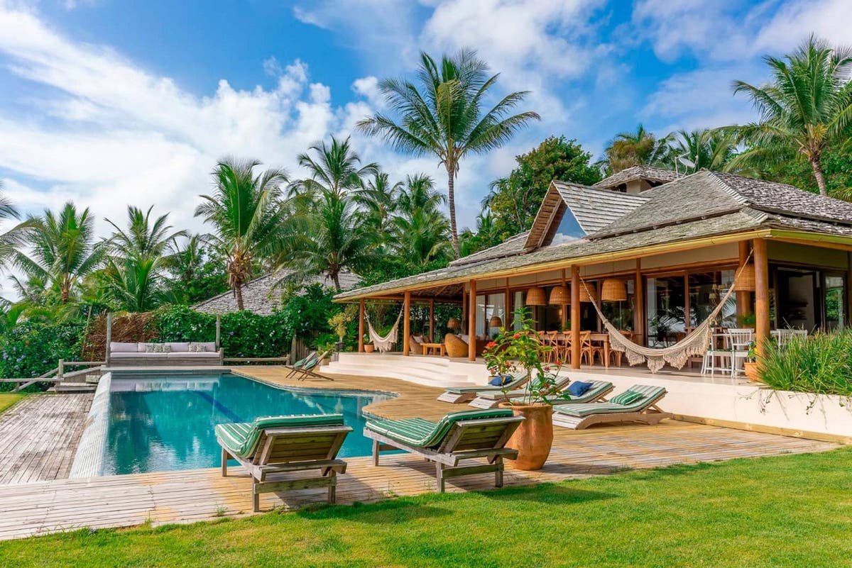 Villa com piscina e vista mar em Trancoso - Trc014 - Casa em Trancoso (Porto Seguro) - à venda - Villas in Brazil