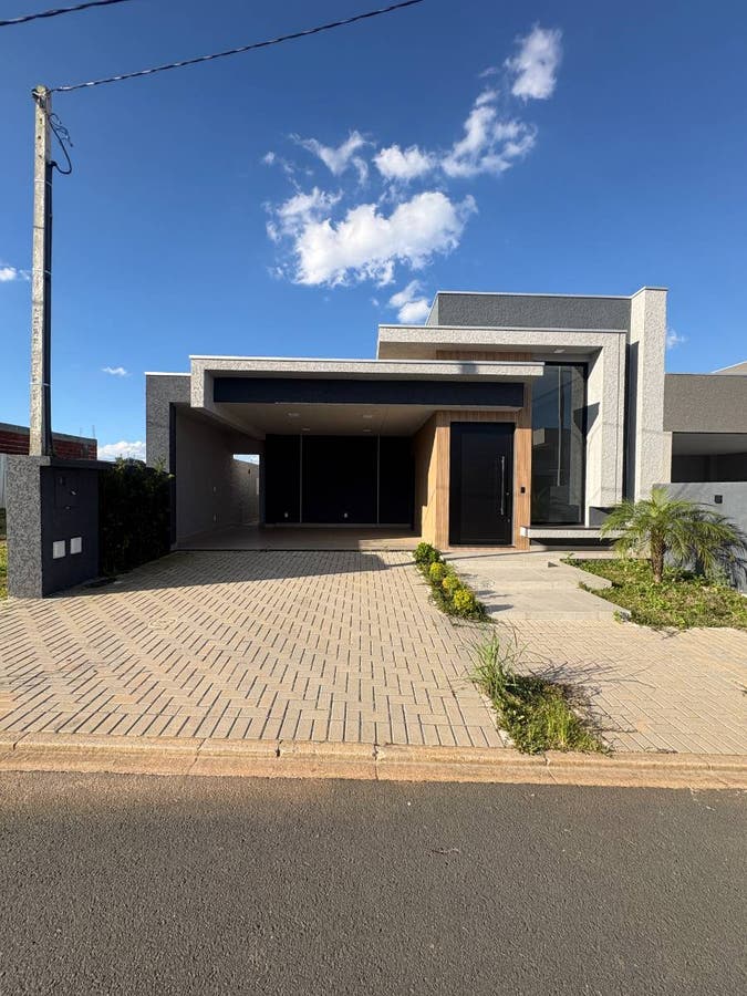 Casa no condominio Bosque Mistral, com 3 quartos, garagem coberta - Casa em Jardim Carvalho, Ponta Grossa - à venda - Oniesko Imóveis