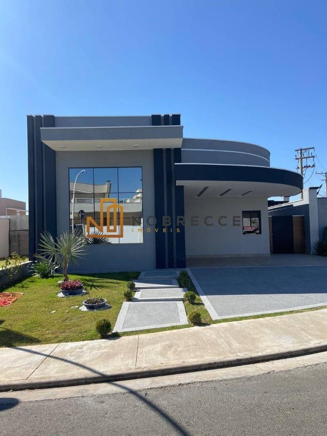Linda casa térrea à venda no Jardim Residencial Maria Dulce - Indaiatuba/SP - Casa de Condomínio em Jardim Esplanada, Indaiatuba - à venda - Nobrecce Imóveis