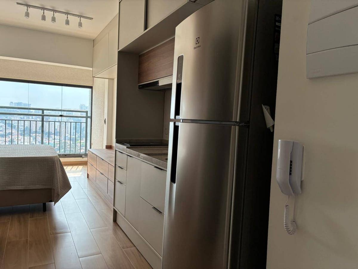 Apartamento - Estúdio Mobiliado - 1 Dormitório - Ipiranga/sp. - Apartamento em Vila Firmiano Pinto, São Paulo - para locação - Um Imóvel