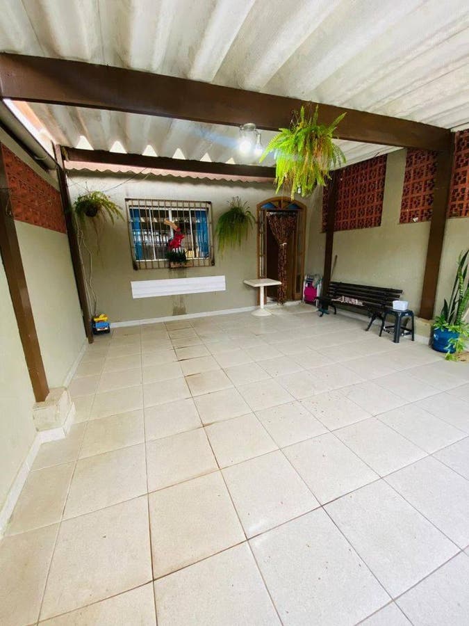 Casa geminada de 2 dormitórios e 1 suíte em Praia Grande - Casa em Nova Mirim, Praia Grande - à venda - CONTEMPLAR IMÓVEIS LTDA