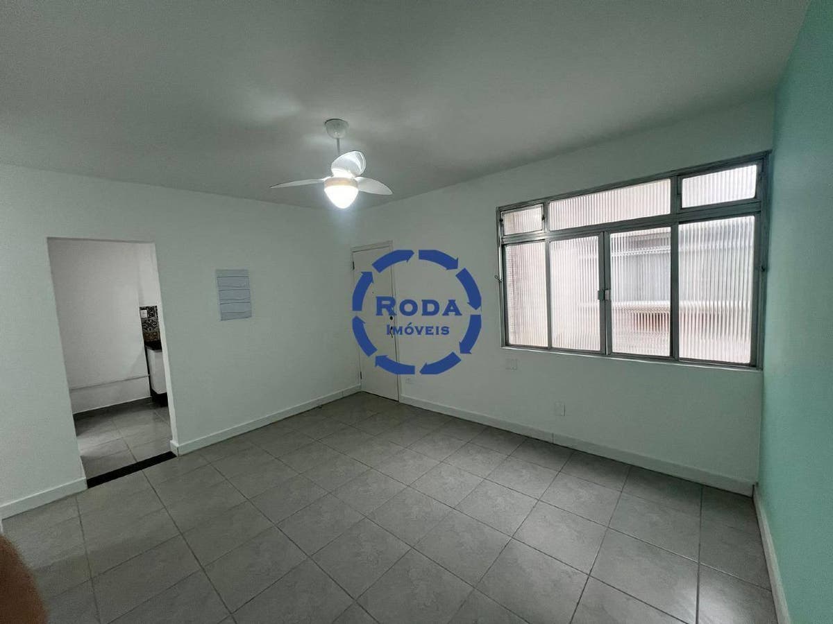 Apartamento à venda próximo à praia | 2 dormitórios | 1 suíte | Home office reversível | 1 vaga - Apartamento em José Menino, Santos - à venda - A.AYRES IMÓVEIS LTDA