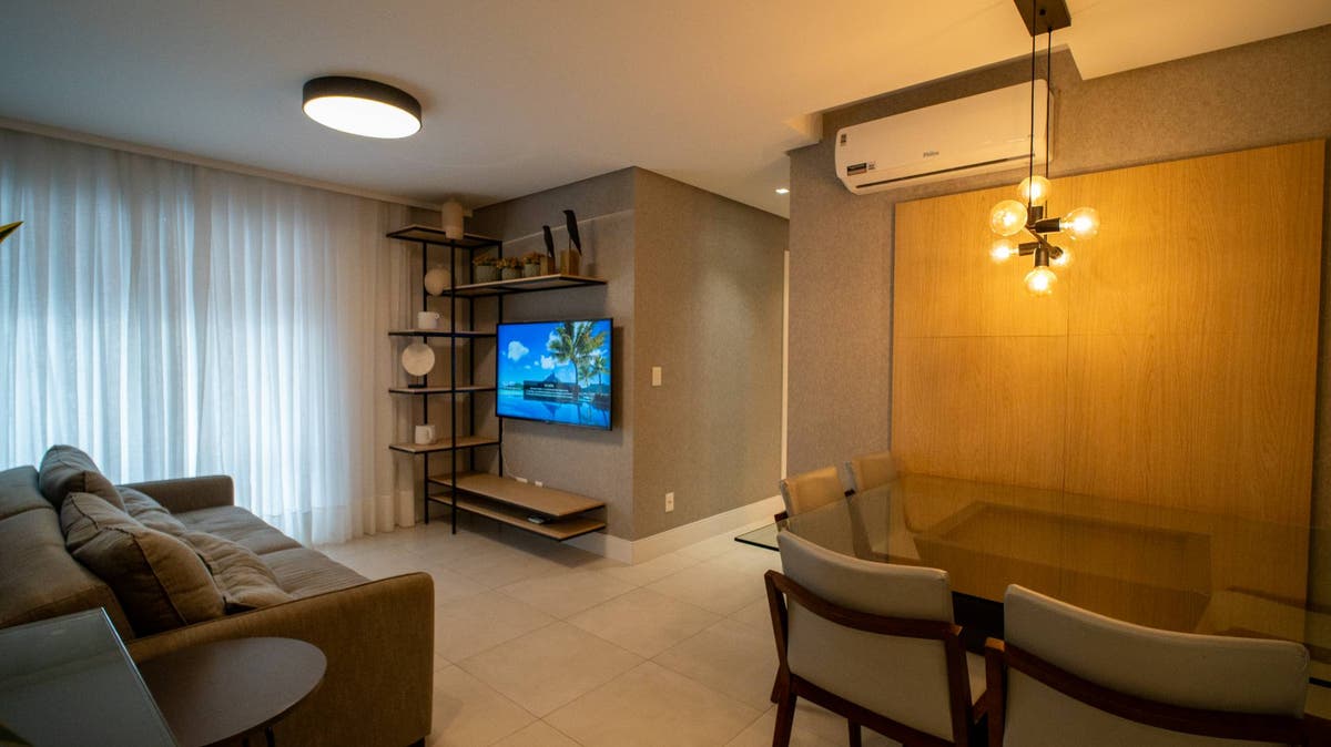 Adra Apartamento Mobiliado 3 Quartos Praia Bombinhas SC - Apartamento em Centro, Bombinhas - à venda - Imobiliária Rota do Sol