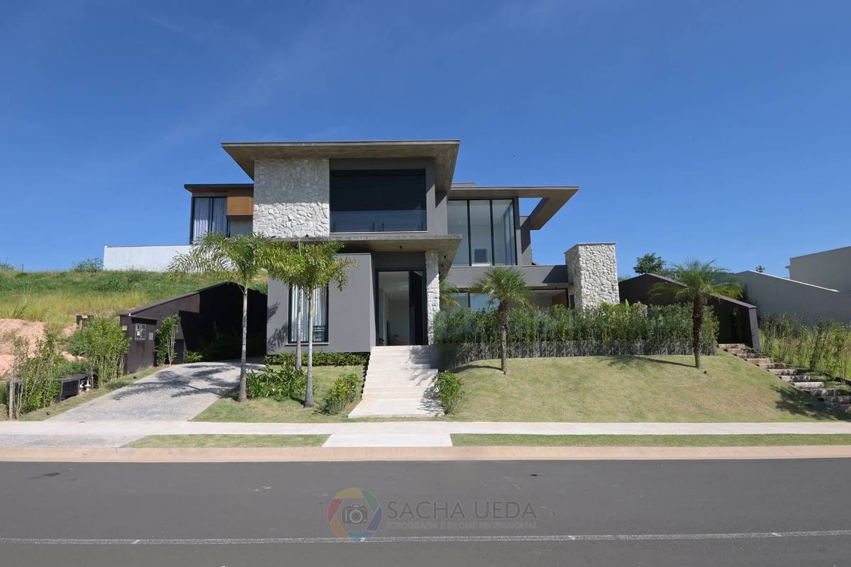 Casa Alto Padrão Á Venda Localizada no Condomínio Villa dos Pinheiros em Indaiatuba Sp - Casa de Condomínio em Jardim Santa Rita, Indaiatuba - à venda - IMOBILIÁRIA ELO FORTE IMÓVEIS
