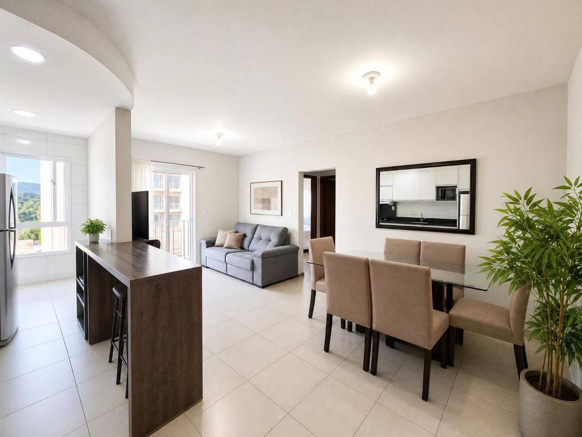 Apartamento - Venda - 02 dormitórios - 66m2 - Semi Mobiliado - Ladeira Brasilia - Residencial Brasilia - Laranjeiras - Rio do Sul - Apartamento em Laranjeiras, Rio do Sul - à venda - Cifra Imóveis e Empreendimentos Imobiliários