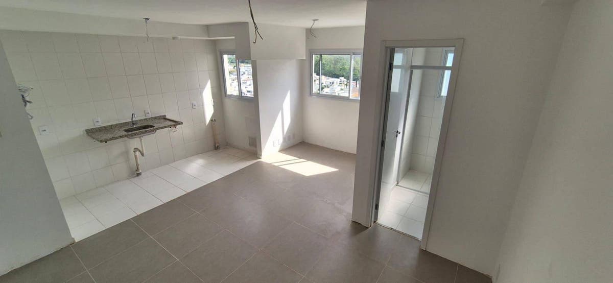 Flat/Loft/Estúdio com 1 Quarto à Venda, Botujuru - Mogi das Cruzes - Flat/Loft/Estúdio em Botujuru, Mogi das Cruzes - à venda - Renovar Imóveis Mogi Ltda