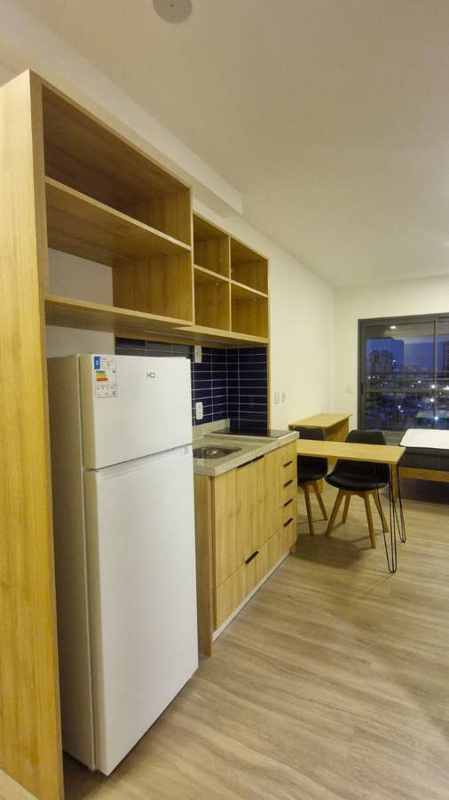 Apartamento - Locação - 35 m2 - Mobiliado - Estúdio - 1 Dormitório - Sacada - Ipiranga/sp. - Flat/Loft/Estúdio em Vila Firmiano Pinto, São Paulo - para locação - Um Imóvel