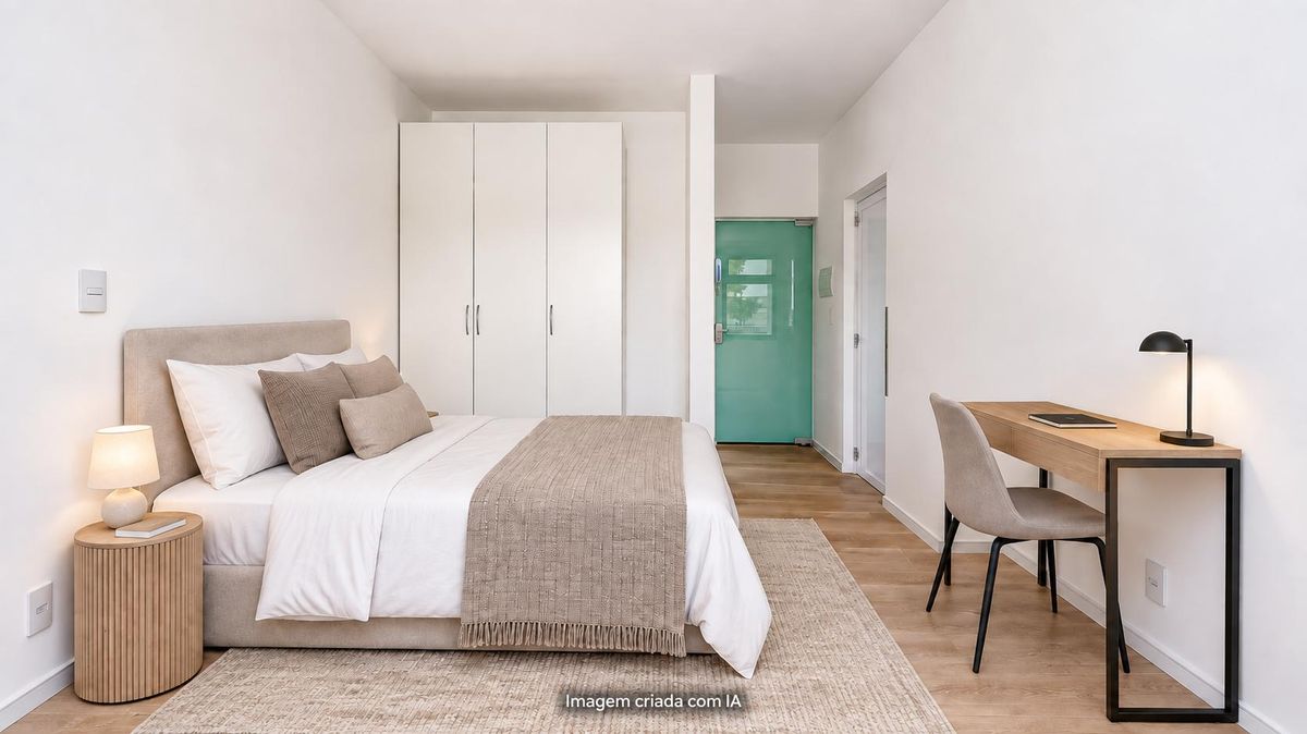 Apartamento Loft com 1 Dormitório Semimobiliado no Victor Konder! - Apartamento em Victor Konder, Blumenau - para locação - CONCEITO IMOBILIARIA LTDA