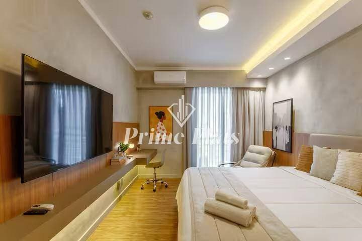 Flat Disponível para Venda no Comfort Ibirapuera, com 26M², 1 Dormitório e 1 Vaga de Garagem - Flat em Moema, São Paulo - à venda - Prime Flats Negócios Imobiliários