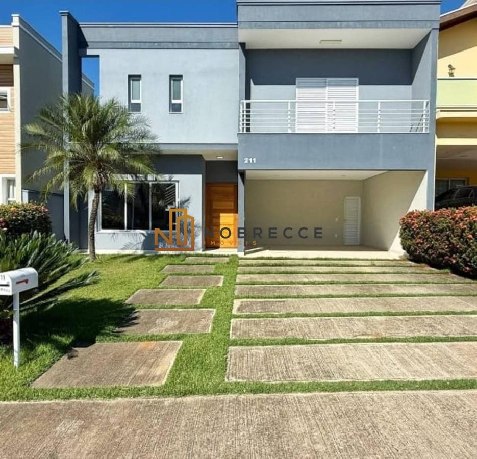 LINDO SOBRADO PARA VENDA OU LOCAÇÃO, CONDOMÍNIO JARDIM RESIDENCIAL DONA LUCILLA - INDAIATUBA/SP. - Casa de Alto Padrão em Jardim Residencial Dona Lucilla, Indaiatuba - à venda e para locação - Nobrecce Imóveis