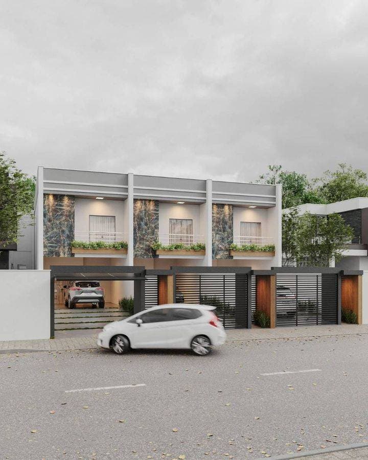 Geminado suíte+ 2 dorm. no bairro Glória - Casa Geminada em Glória, Joinville - à venda - H7 Imóveis Ltda