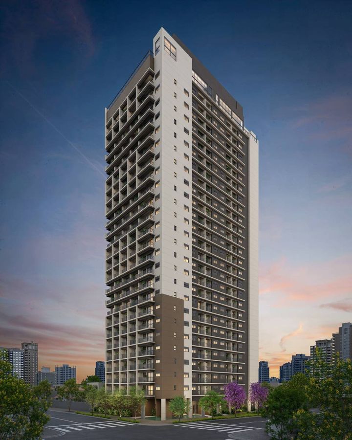 Boulevard Brooklin | Construtora Constrac | Construção | 37 metros | 02 dormitórios com varanda | sem vaga - Apartamento em Vila Cordeiro, São Paulo - à venda - SEGUNDO IMÓVEL