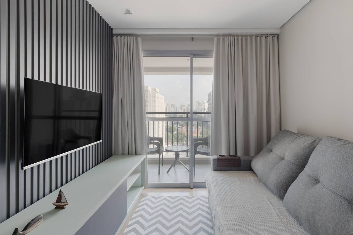 Studio Mobiliado Para Locação - Ibirapuera - Apartamento em Indianópolis, São Paulo - para locação - Marquesa Imóveis