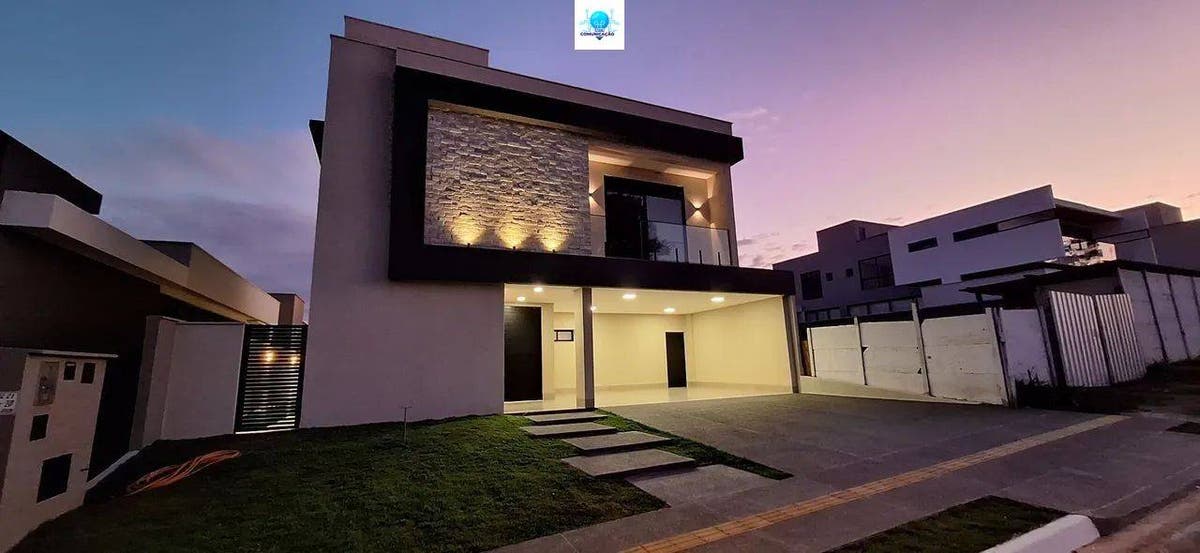 Sobrado de Alto Padrão à Venda no Condomínio Portal do Sol Garden – Goiânia - Casa de Condomínio em Fazenda Vau das Pombas, Goiânia - à venda - Correia Imóveis