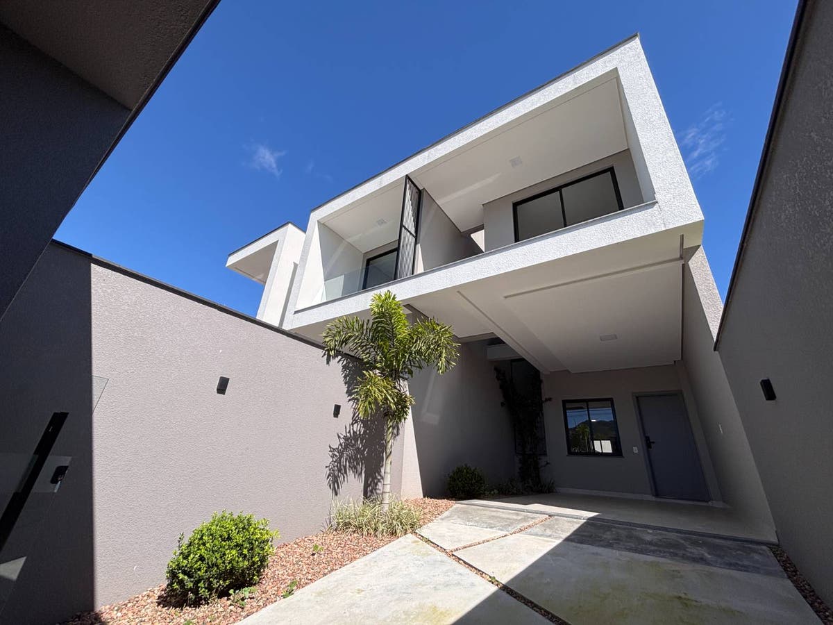Sobrado Geminado | Três Rios do Sul | Vila Munique - Casa Geminada em Três Rios do Sul, Jaraguá do Sul - à venda - MEGA Empreendimentos Imobiliários