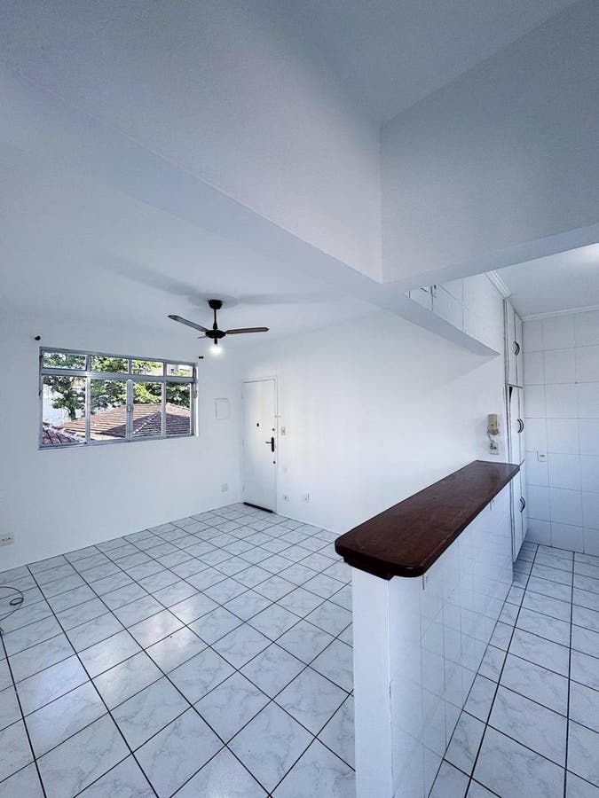 Apartamento com 1 quarto, Aparecida - Santos - Apartamento em Aparecida, Santos - para locação - Quintas de Santos Administradora de Imóveis Ltda