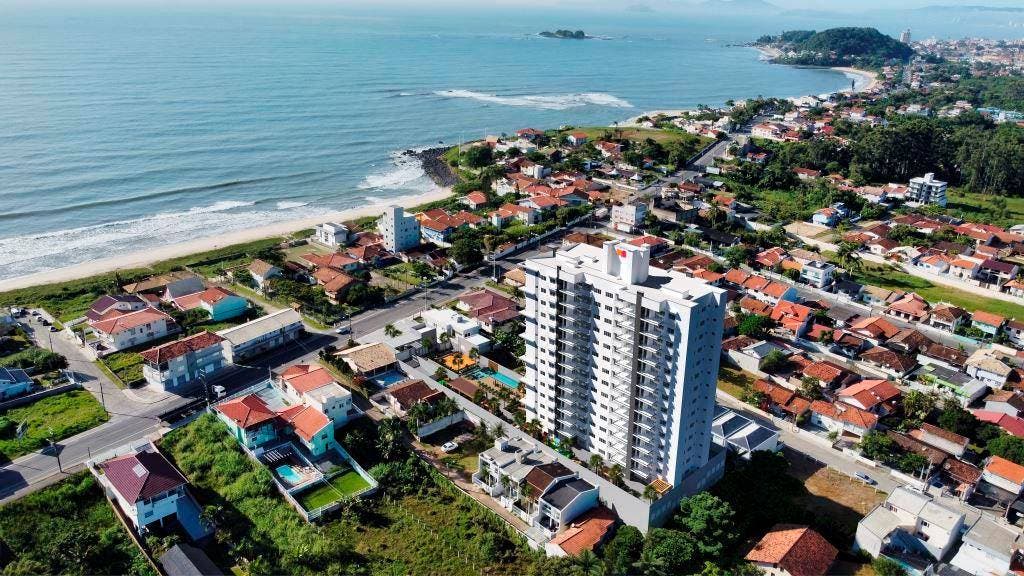 Apartamento Frente Mar 2 e 3 quartos 1 suíte Praia do Sol Barra Velha SC - Apartamento em Itajuba, Barra Velha - à venda - Manacá Negócios Imobiliários