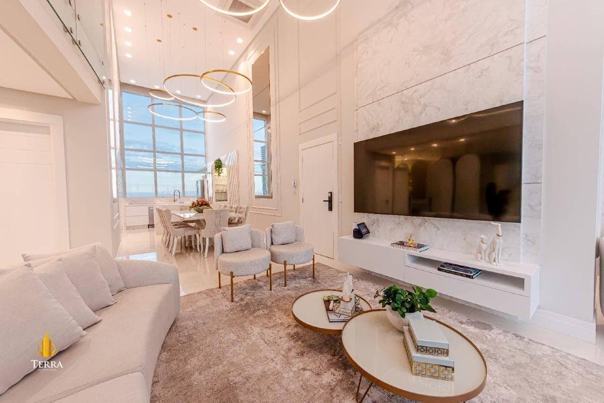 Apartamento duplex a venda no Magnifique Tower Residence no Centro de Balneário Camboriú. - Apartamento em Centro, Balneário Camboriú - à venda - IMOBILIÁRIA TERRA ITAJAI LTDA