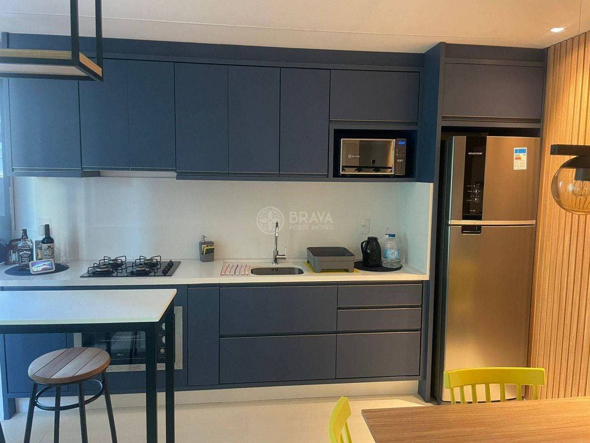 APARTAMENTO MOBILIADO NA PRAIA BRAVA PRONTO PARA MORAR! - Apartamento em Praia Brava, Itajaí - para locação - Brava Norte Imóveis