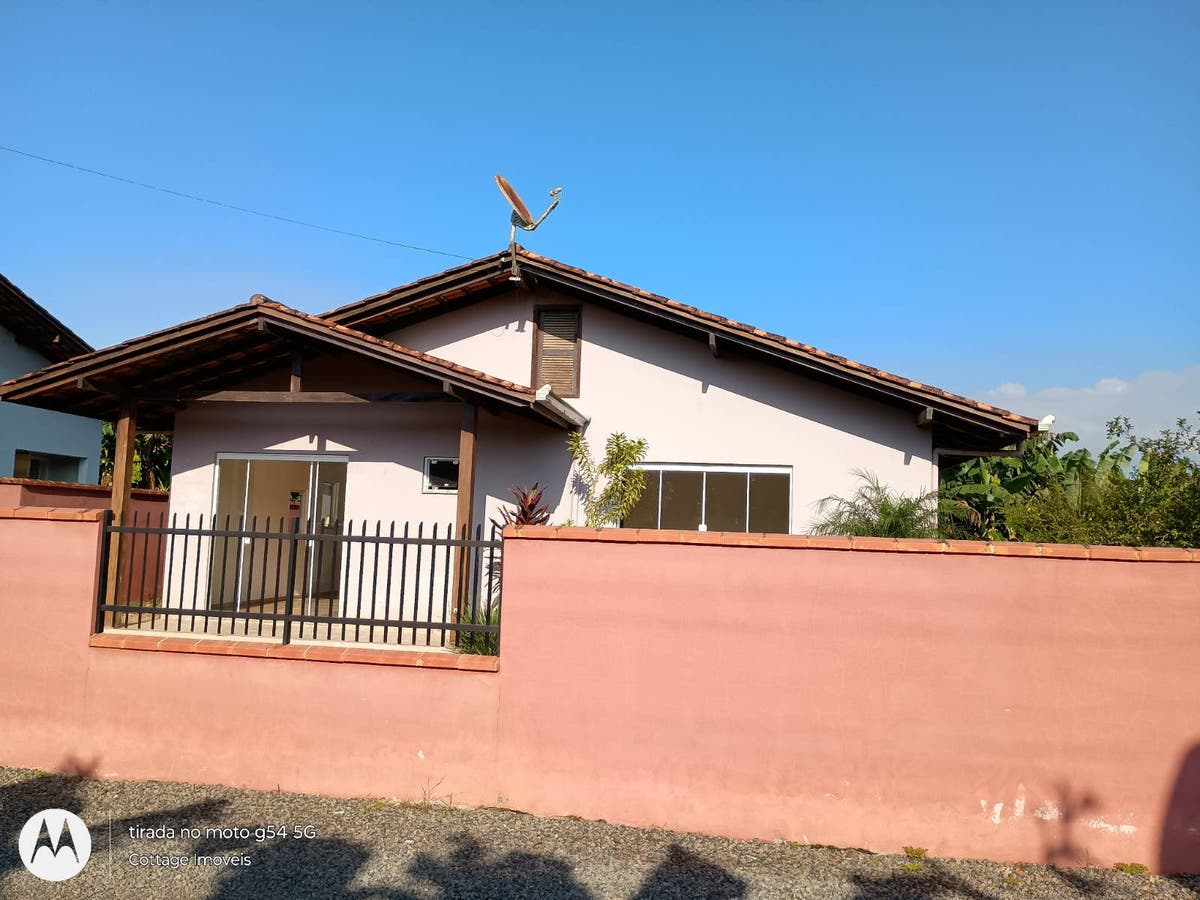 CASA ALVENARIA- 1Q-BANANAL - Casa em Bananal do Sul, Guaramirim - para locação - Cottage Imóveis ~ Creci 5946J
